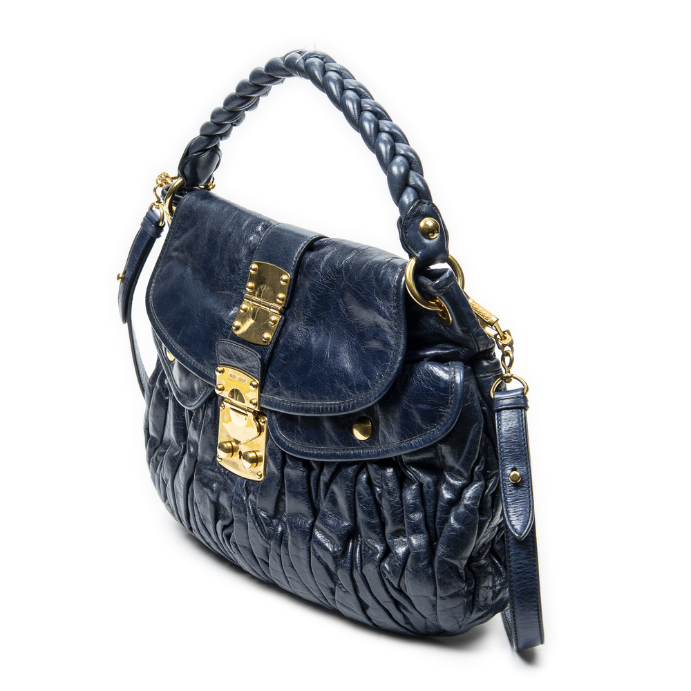 Miu Miu Coffer Double Pocket Hobo - Picture 2 of 10